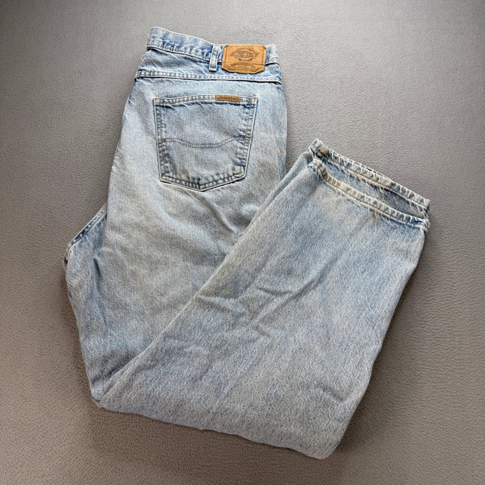 VTG Dickies Double Knee Carpenter Jeans Mens 42x32 (FIT 39x30) Workwear Denim